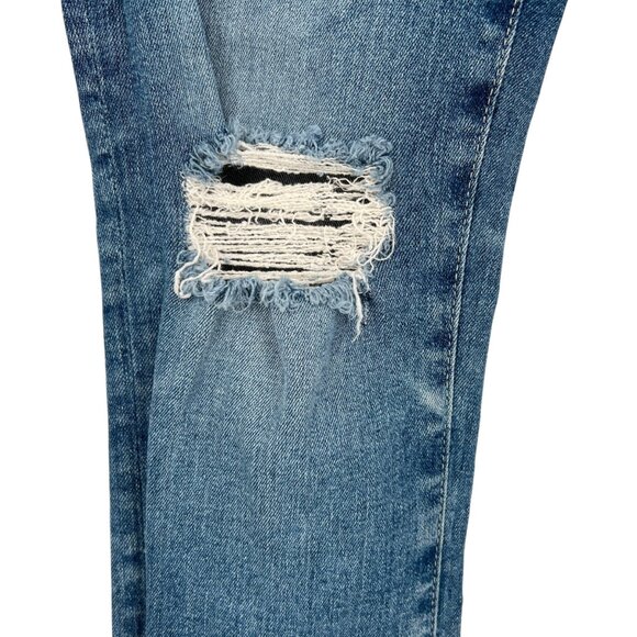 AG Adriana Goldschmied Mari Crop High-Rise Slim Straight Jeans Size 26 - Picture 7 of 15